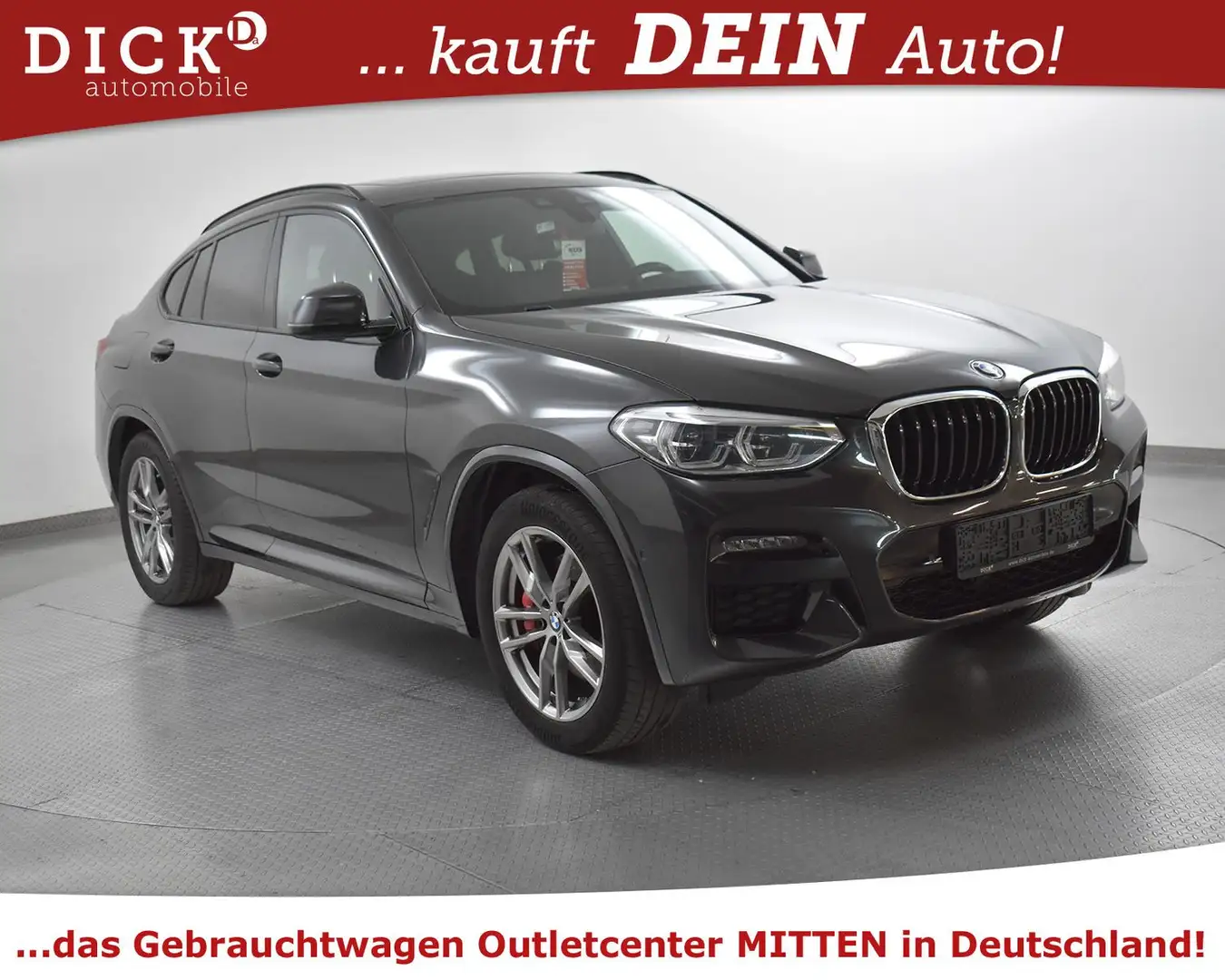 BMW X4 xDr 30i Aut Sport M PAKET+PANO+STDHZ+HEAD+AHK Grau - 1