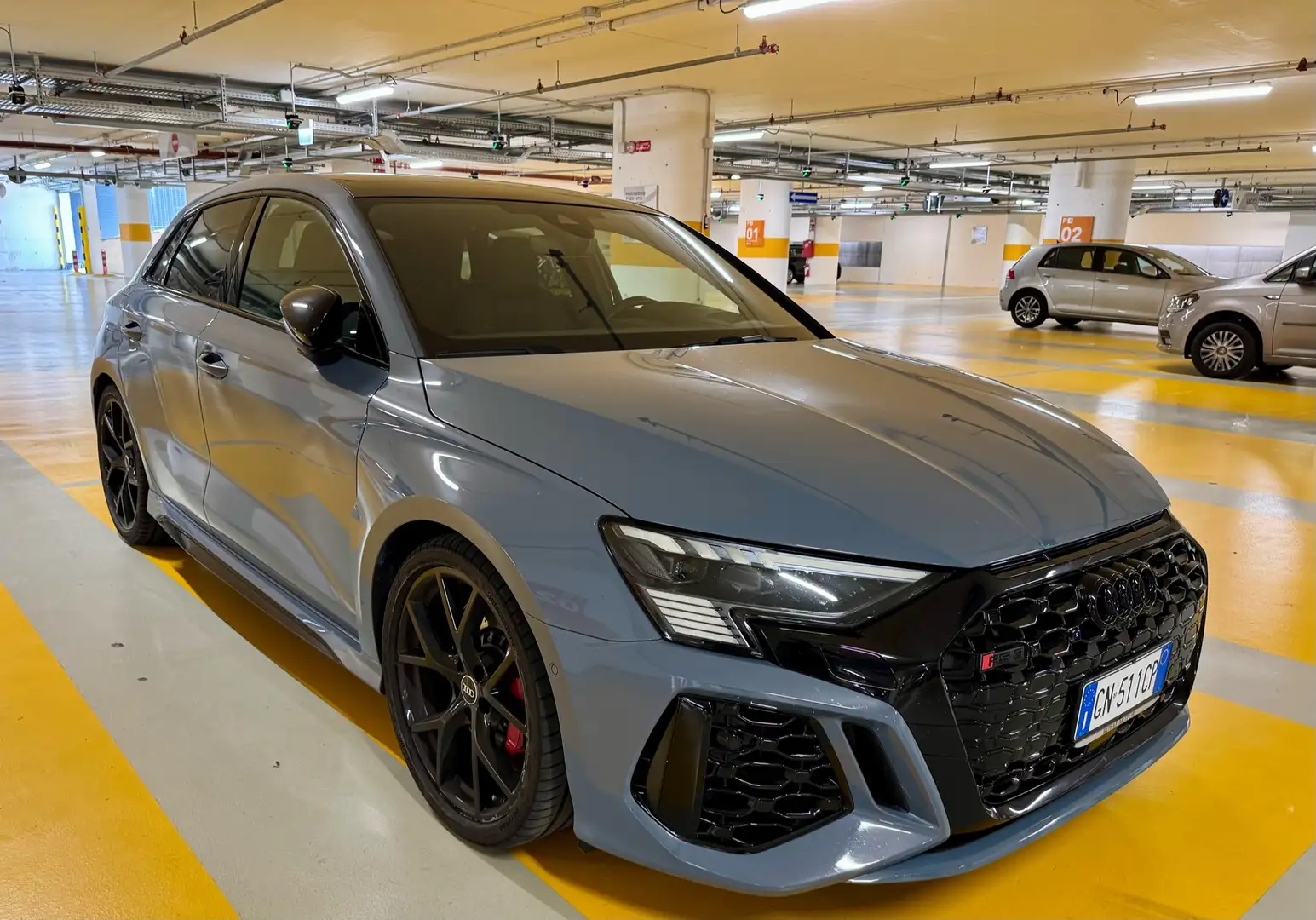 Audi RS3 BOLLO E SUPERBOLLO PAGATI - TRATTABILE Grigio - 2