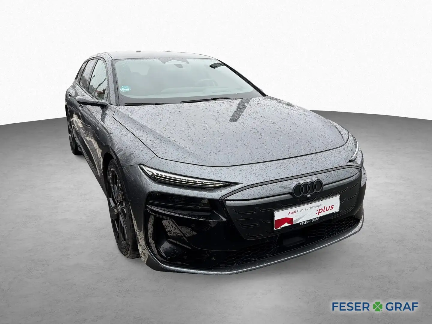 Audi A6 Avant e-tron performance S line-Luft-B&O-HuD Grau - 2