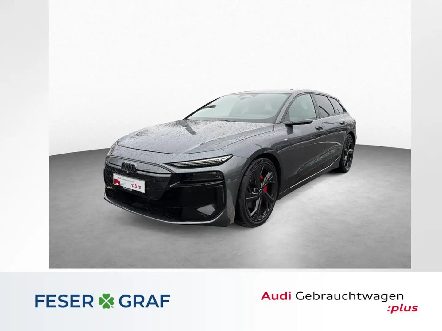 Audi A6 Avant e-tron performance S line-Luft-B&O-HuD Grau - 1