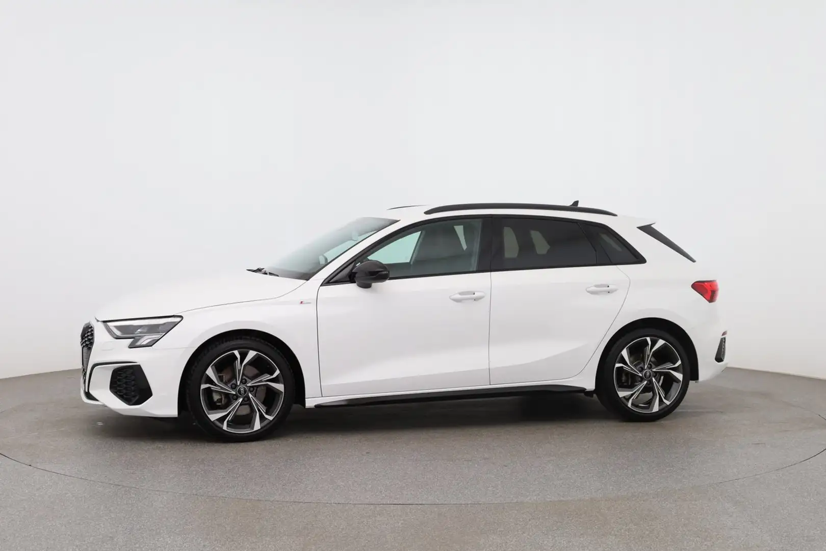 Audi A3 40 TDI quattro S line ext Blanc - 2