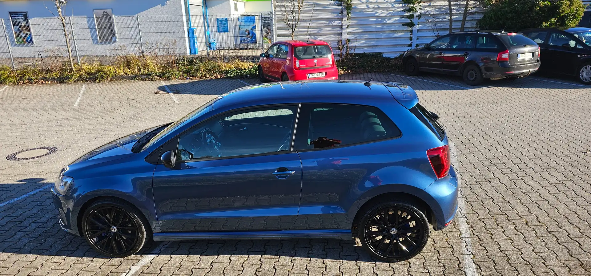 Volkswagen Polo 1.4 TSI*7G-DSG*BlueGT*150PS*Bi-Xenon*SHZ*PDC*Klima Blau - 2