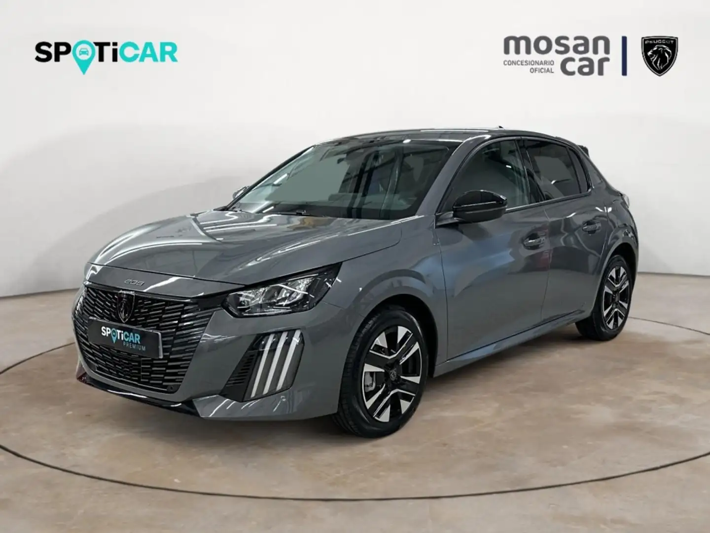 Peugeot 208 1.2 Puretech S&S Allure 100 Grau - 1