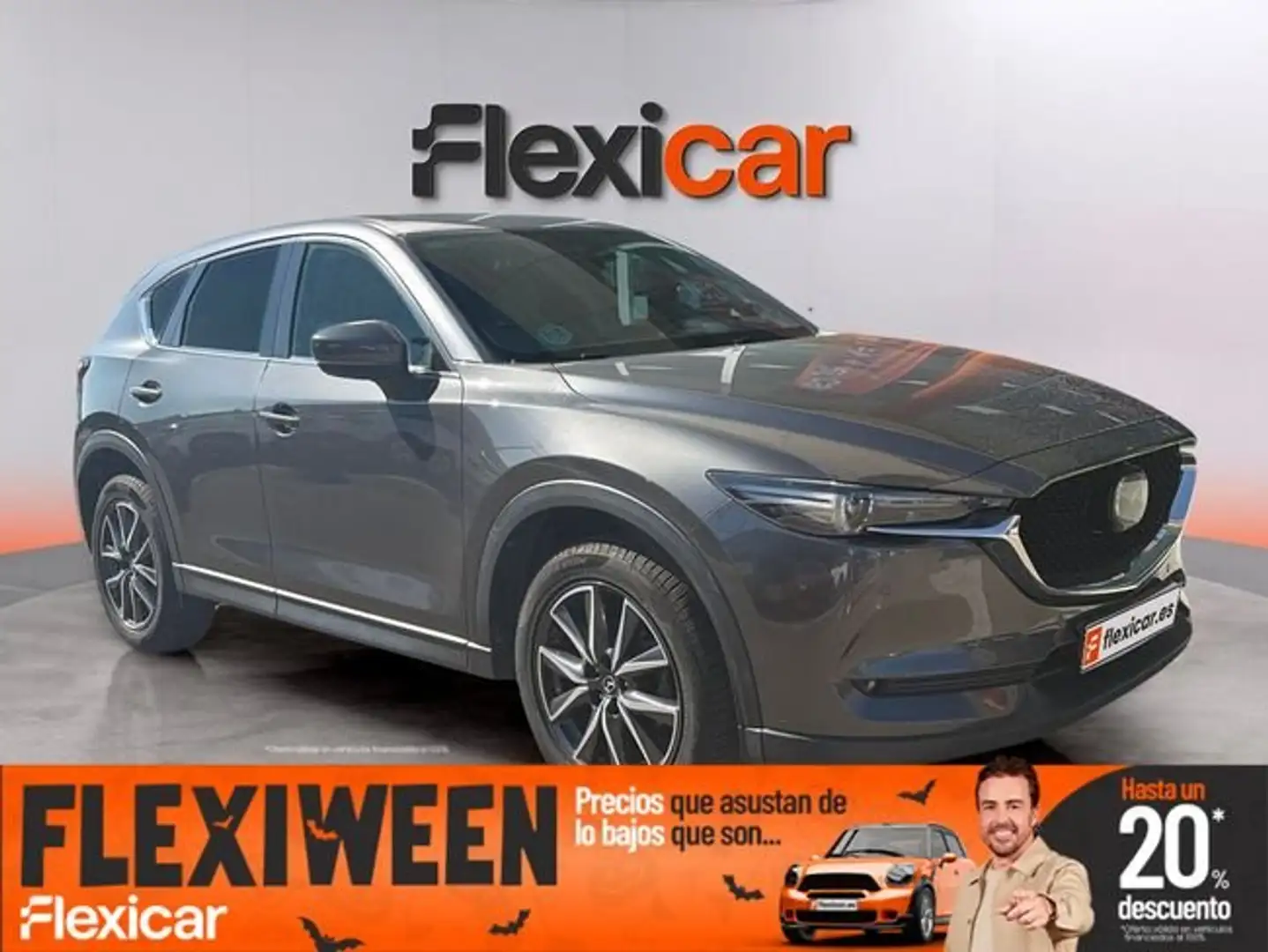 Mazda CX-5 2.5 Skyactiv-G Zenith AWD Aut. Gris - 1