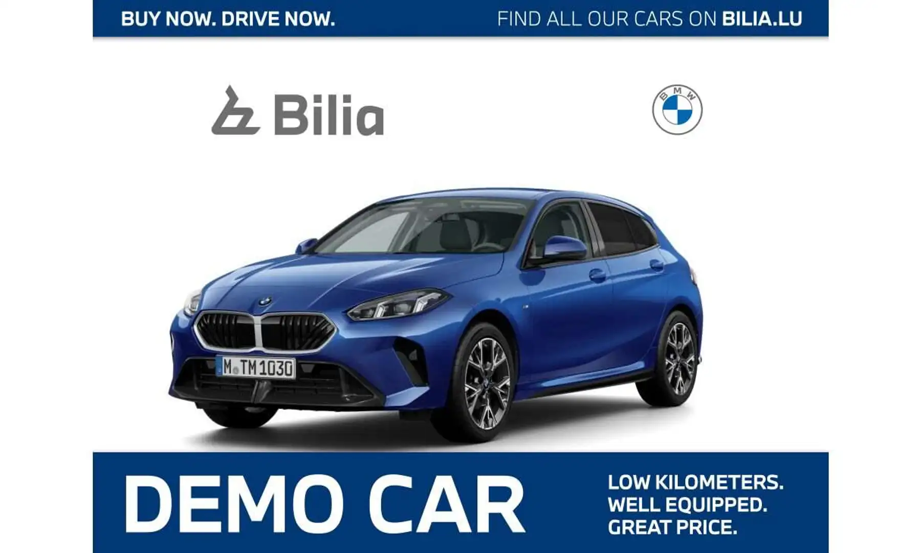 BMW 118 d   HK HiFi DAB LED RFK Komfortzg. Shz Bleu - 1