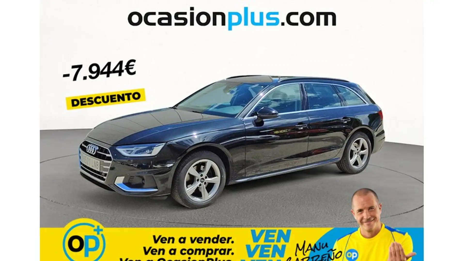 Audi A4 Avant 35 TDI Advanced S tronic 120kW Negro - 1