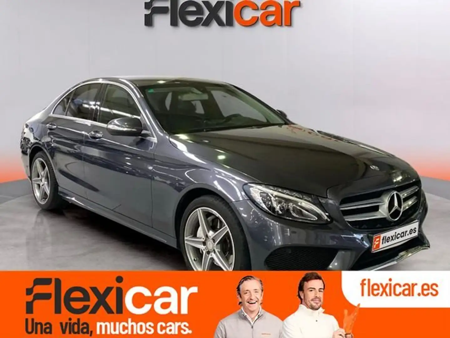 Mercedes-Benz C 220 220CDI Elegance Aut. Gris - 1