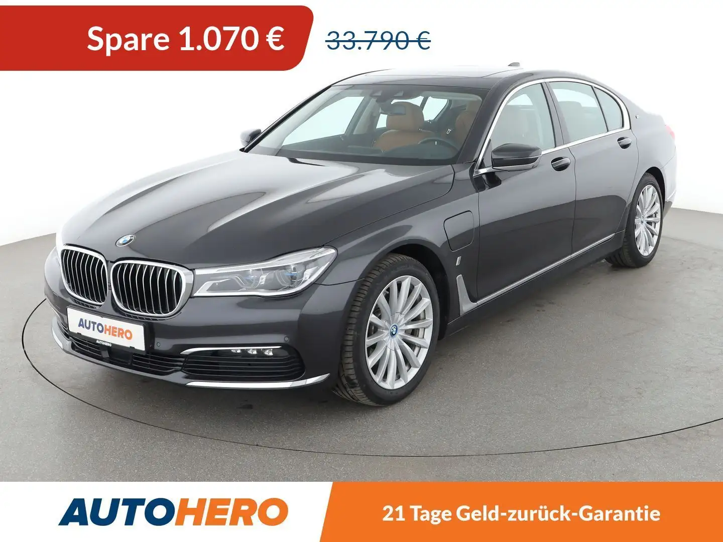 BMW 740 e IPerformance Aut.*NAVI*360*LASER* Grau - 1