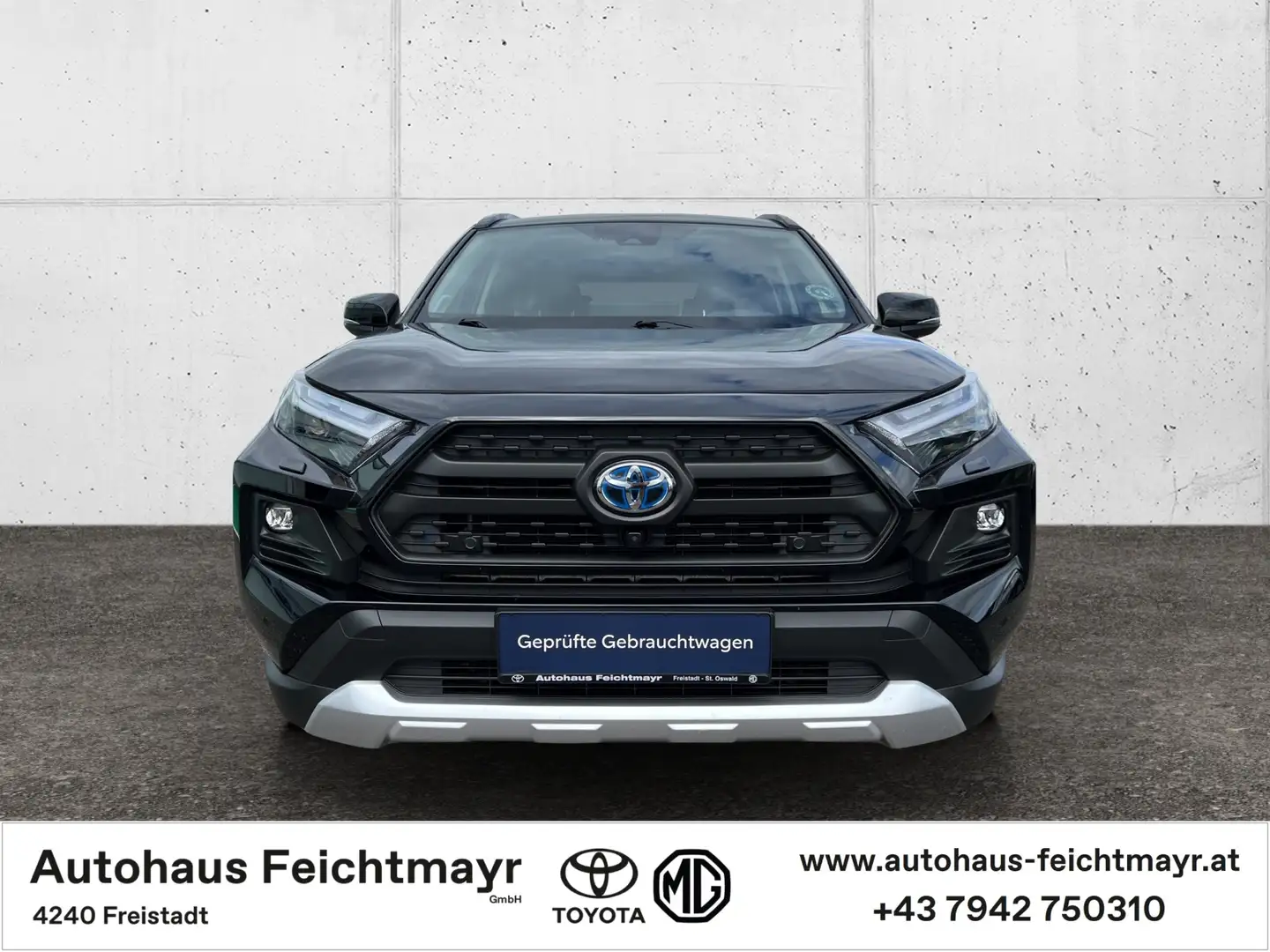 Toyota RAV 4 2,5 HSD AWD Adventure 5t. Schwarz - 2