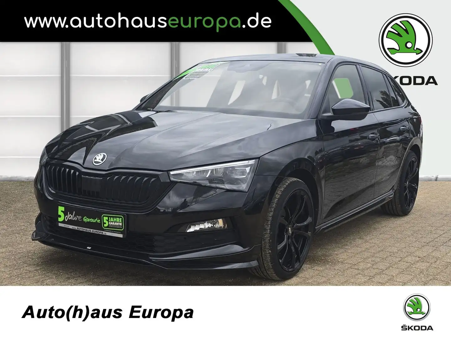 Skoda Scala 1.5 TSI ABT Edition Kam Pano LHZ SHZ PDC LED 8fach Noir - 1