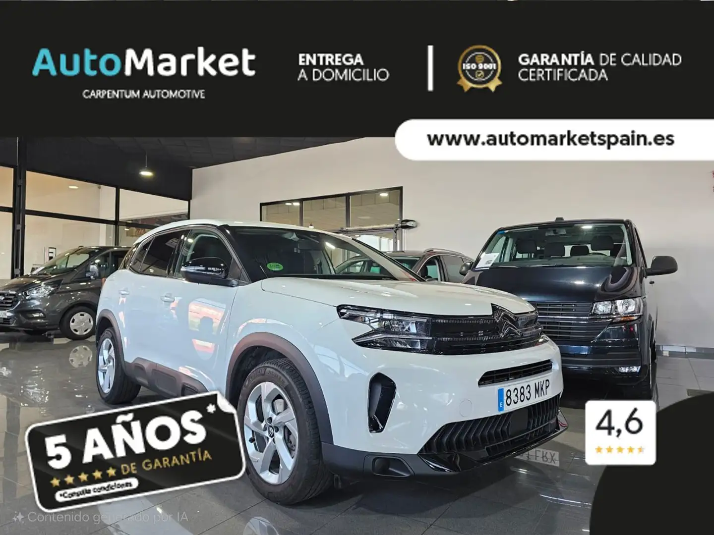 Citroen C5 Aircross PureTech 130cv Blanco - 1