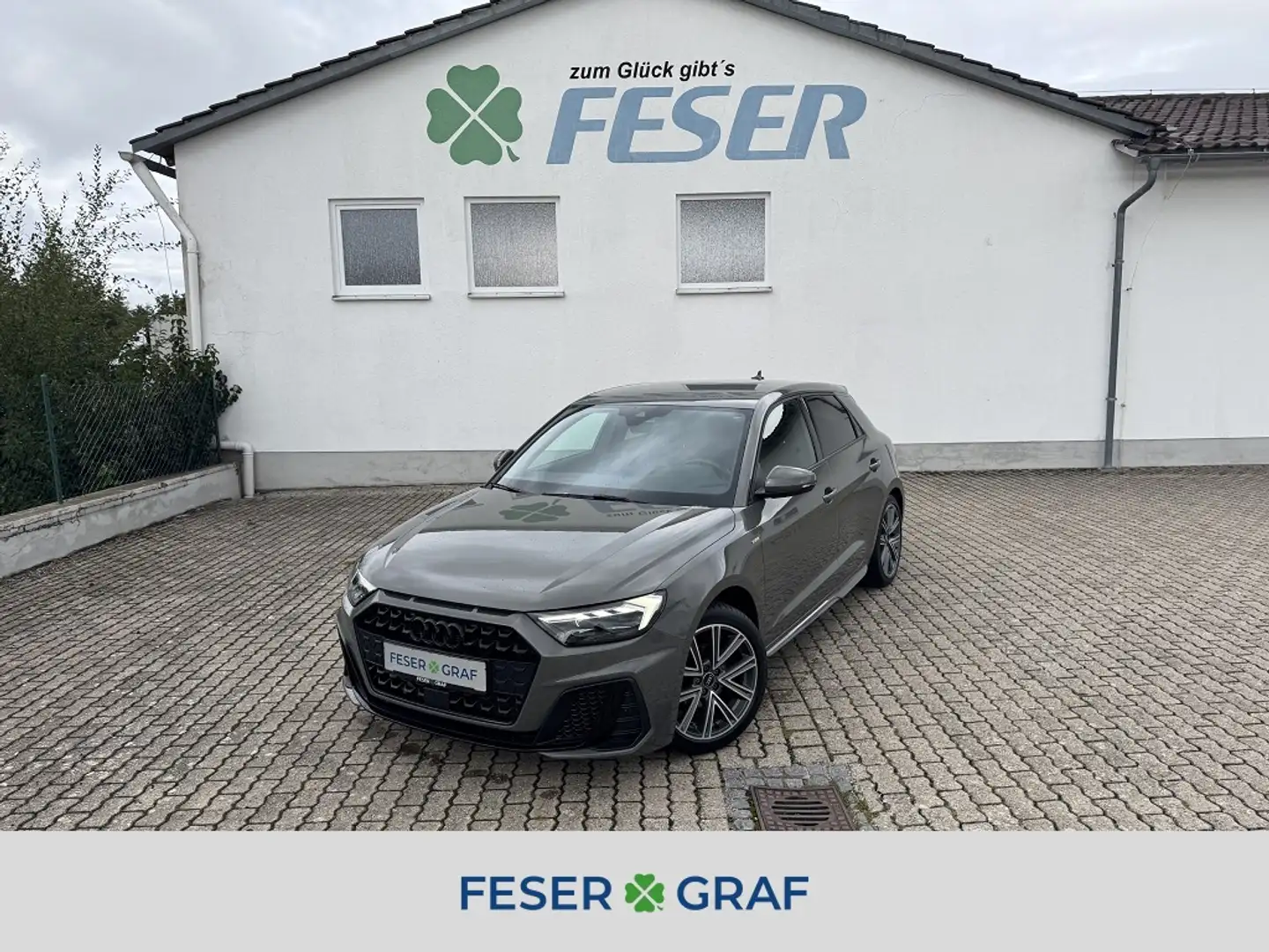 Audi A1 Spb. S line 35 TFSI S-tr. ACC LED NAVI VIRTUAL Grijs - 1