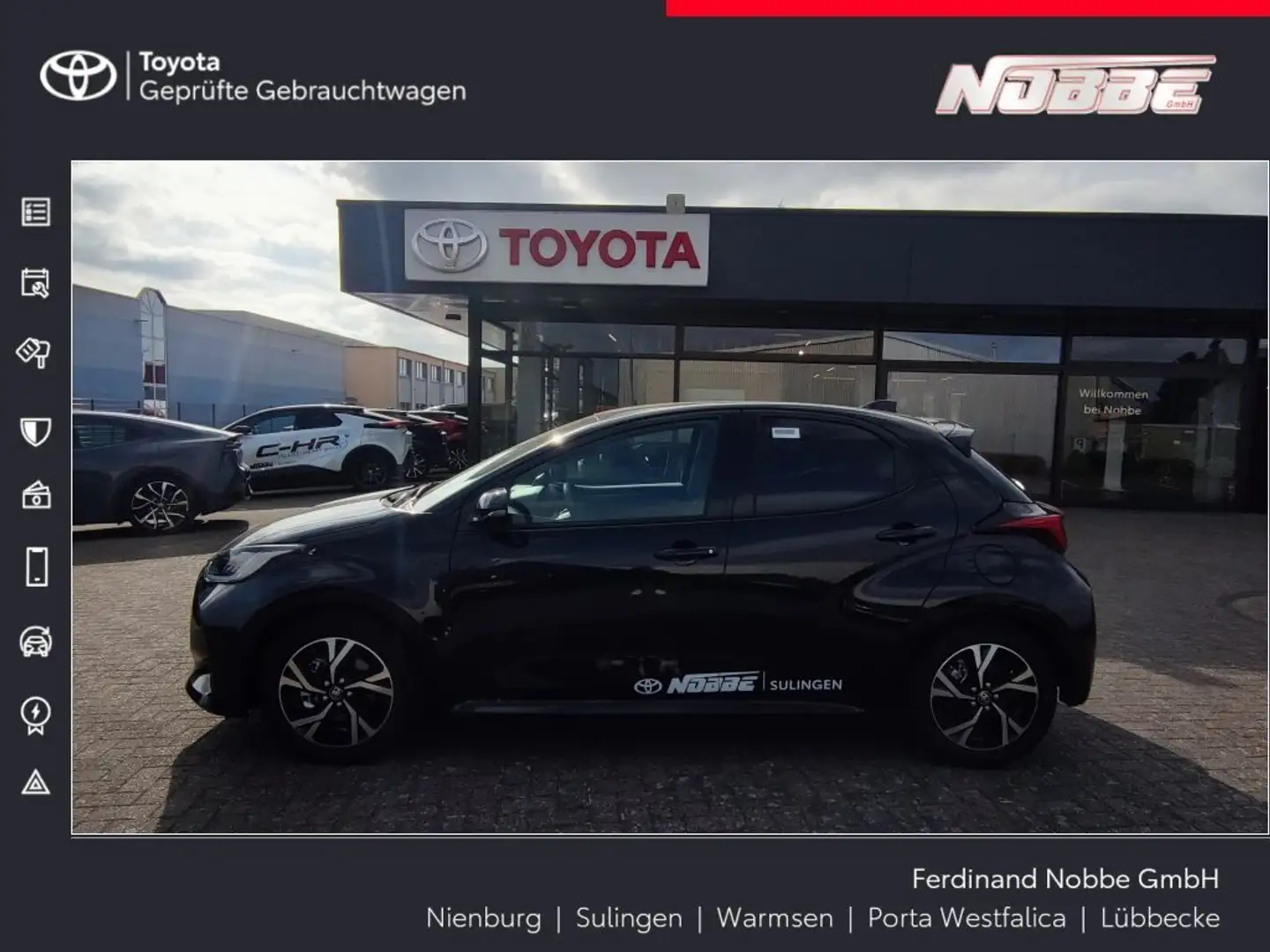 Toyota Yaris Hybrid 116 1.5 VVT-i Team Deutschland Nero - 1