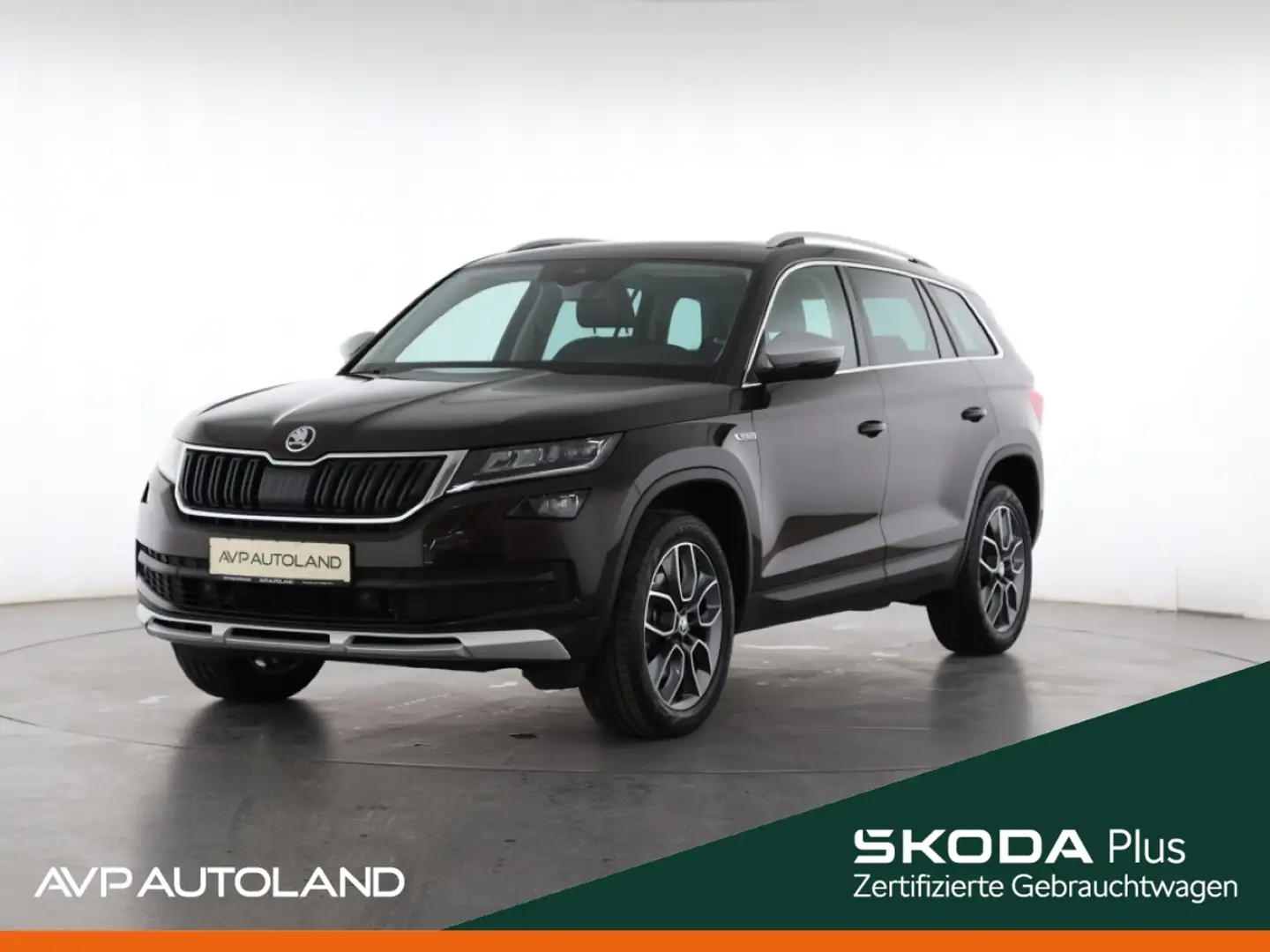 Skoda Kodiaq 2.0 TDI DSG 4x4 SCOUT | STANDHEIZUNG | Braun - 1