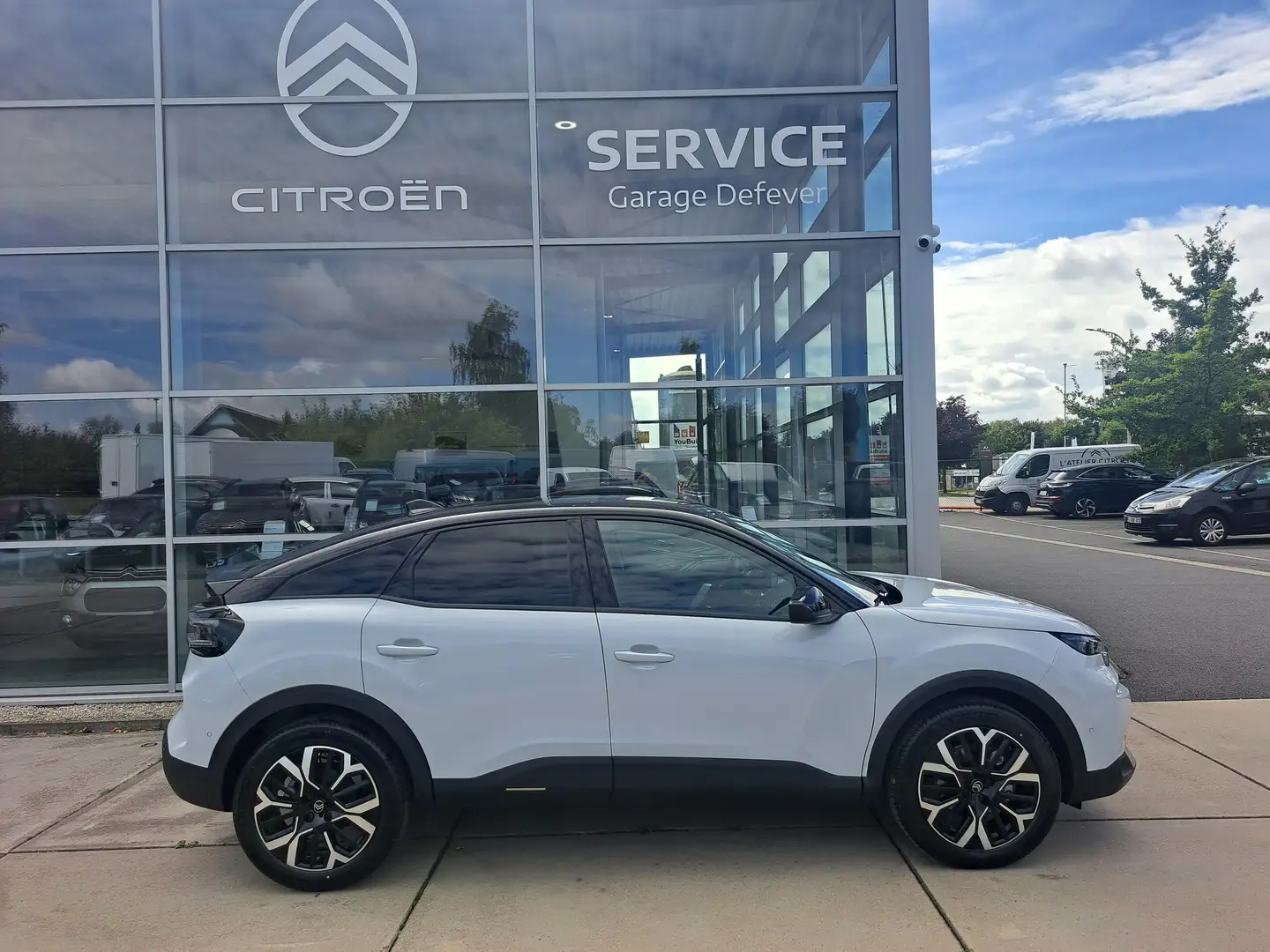 Citroen C4 HYBRID 145 ë DCS6 MAX Blanc - 1