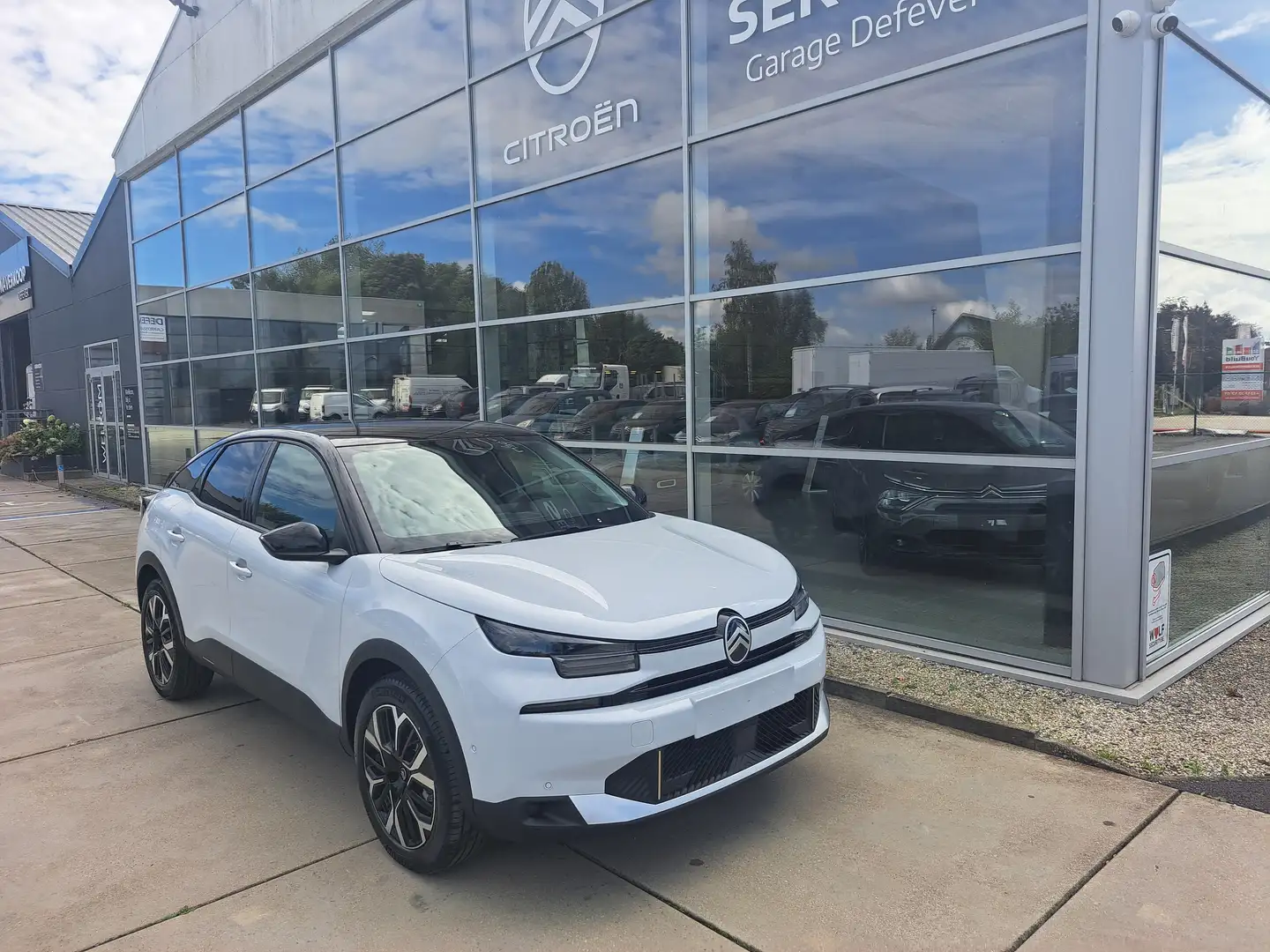 Citroen C4 HYBRID 145 ë DCS6 MAX Blanc - 2
