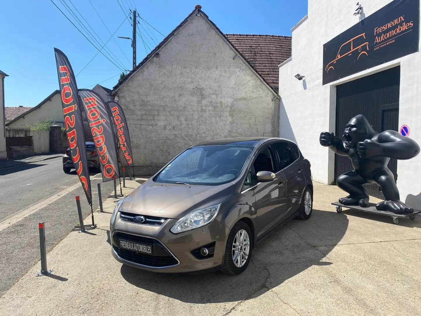 Ford C-Max II 1.6 TDCI 115 FAP EDITION 2013 Brun - 1