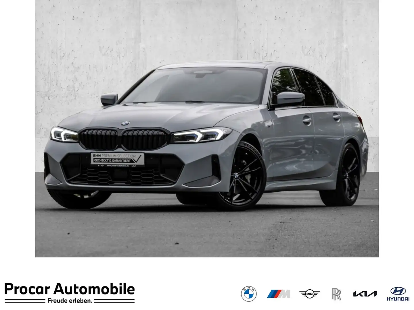 BMW 330 i M SPORT+H/K+DA PROF+PA+HuD+19" Grau - 1