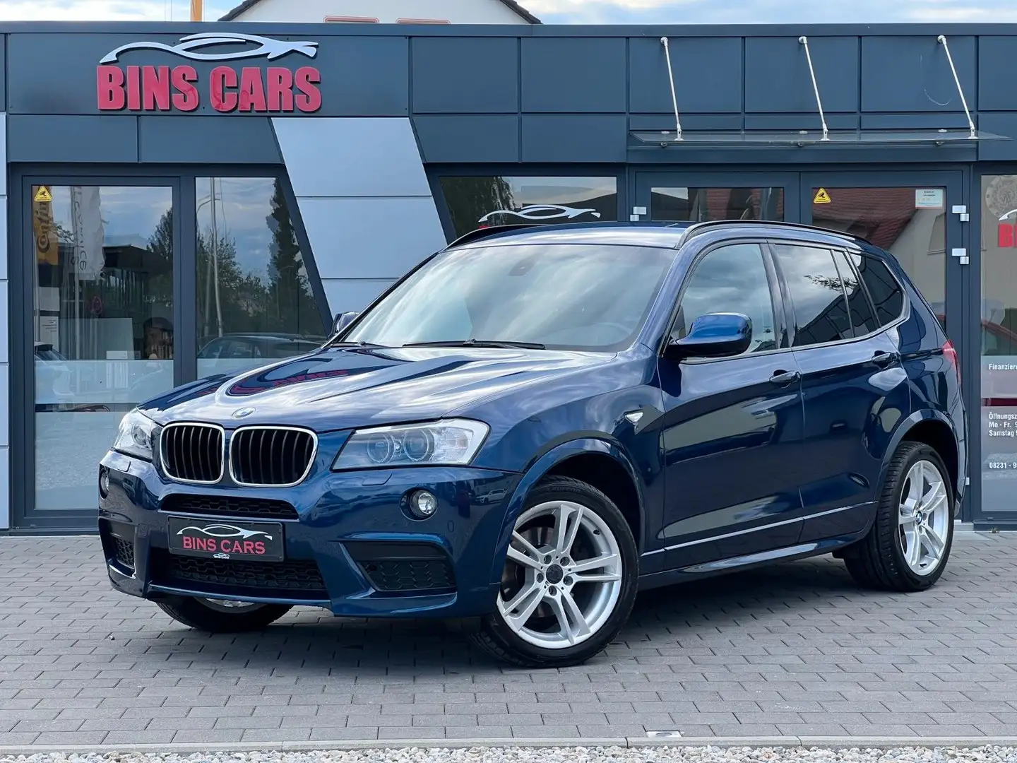 BMW X3 xDrive 20d M-Sport*Keyless*Bi-Xenon*Navi*AHK Bleu - 1