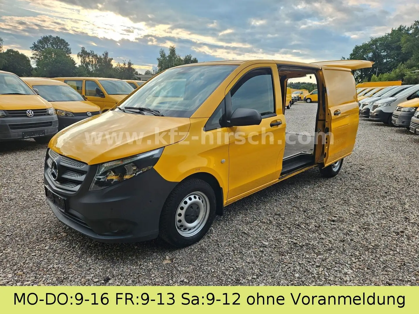 Mercedes-Benz Vito EXTRALANG Kasten CDI Maxi 2xSchiebetüre Gelb - 1