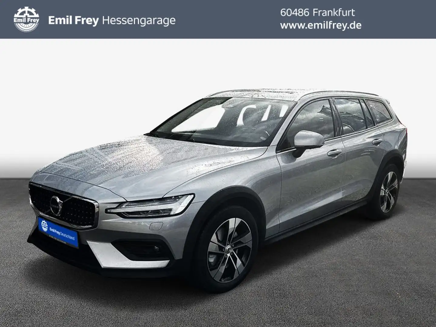 Volvo V60 Cross Country V60 Cross Country B4 AWD PLUS Glasd ACC BLIS 360° Silber - 1