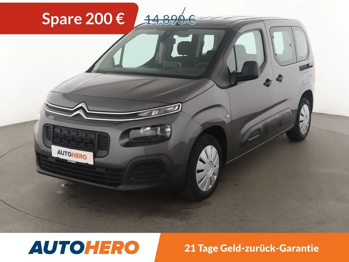 Citroen Berlingo 1.2 PureTech Live M*TEMPO*PDC*SHZ* Grau - 1