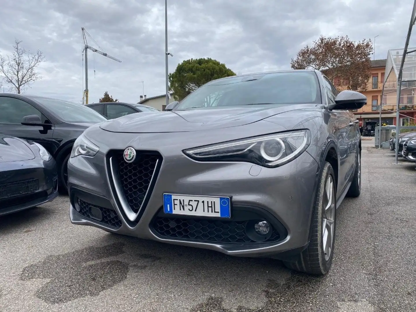 Alfa Romeo Stelvio 2.2 Turbodiesel 210 CV AT8 Q4 Super Gris - 2