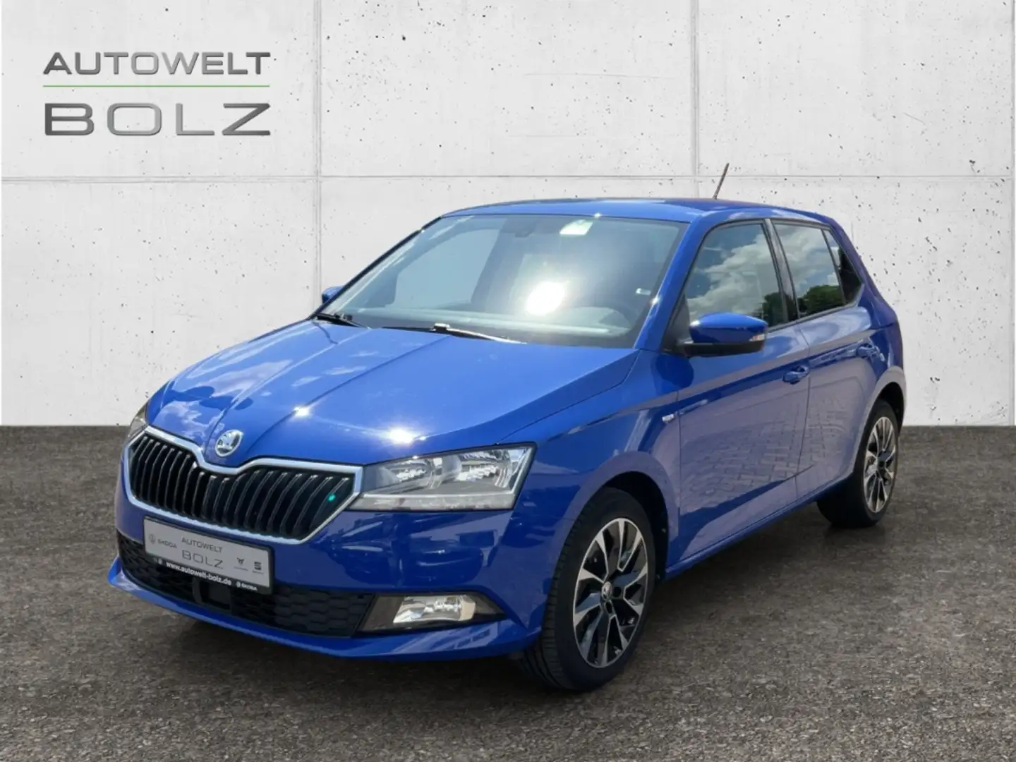 Skoda Fabia Drive 125 MPI Soundsystem AppleCar Klimaautom Musi Blau - 1