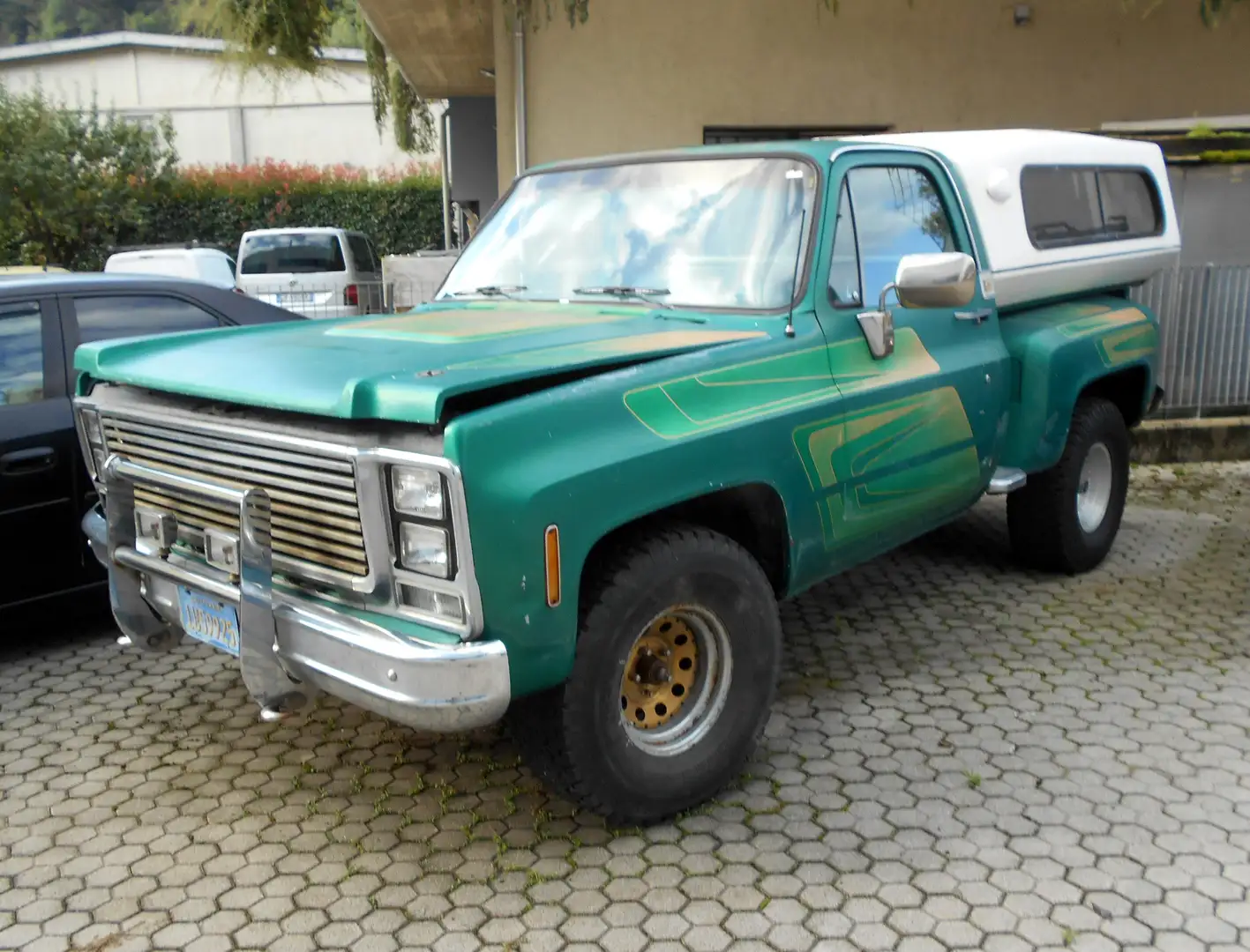 Chevrolet Pick Up Stepside 350 V8 Vert - 1