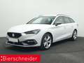SEAT Leon Sportstourer 2.0 TDI DSG FR NAVI AHK LED Weiß - thumbnail 1