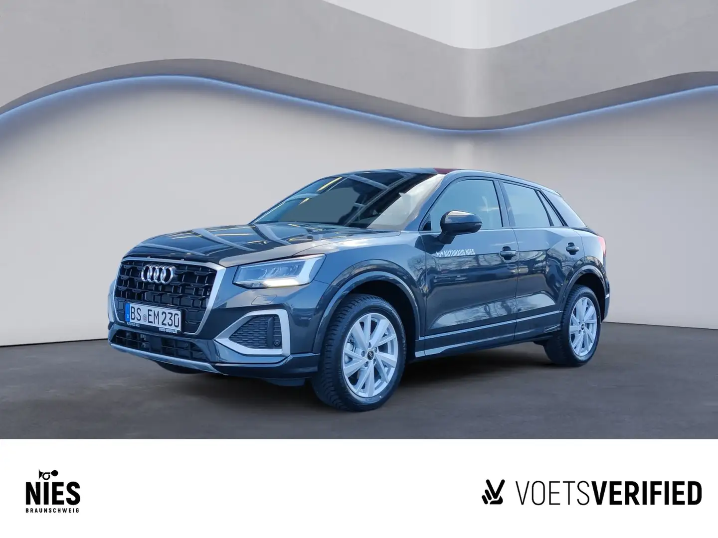 Audi Q2 advanced 35 TFSI S-tronic LED+NAVI+SHZ Grau - 1