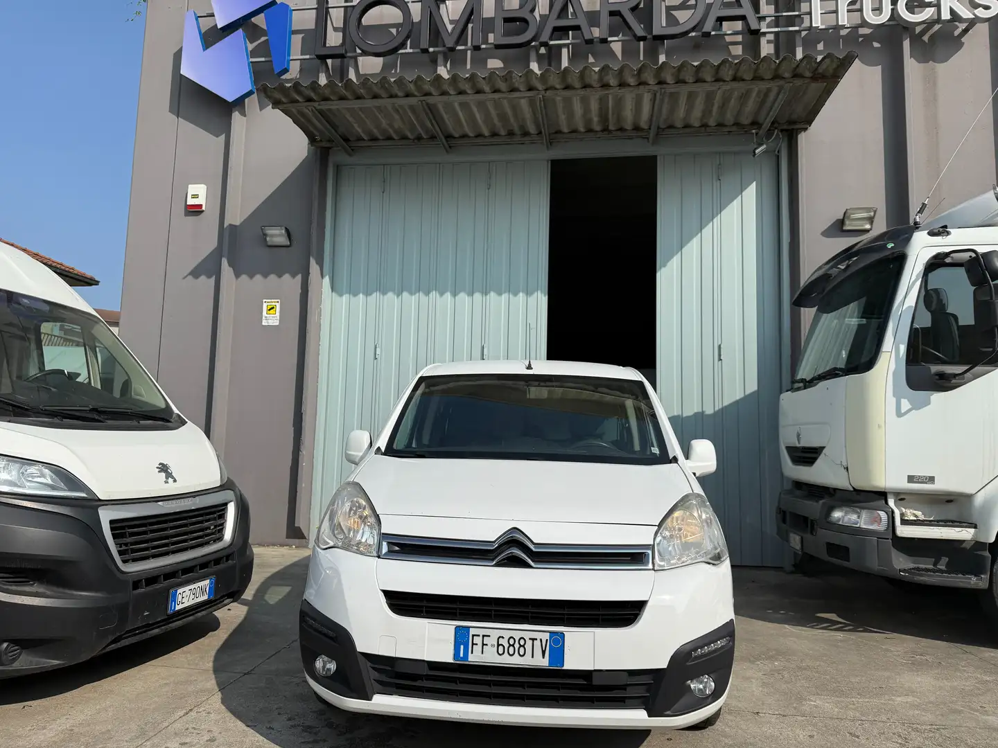 Citroen Berlingo 1.6/5 POSTI/EURO 6B/170000 KM/2016 Bianco - 2