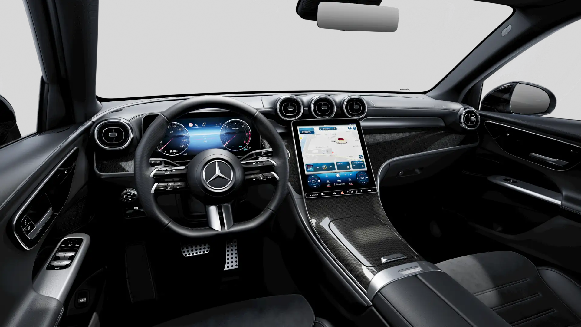 Mercedes-Benz GLC 220 GLC 220 d 4Matic Mild Hybrid AMG Line Advanced Schwarz - 2