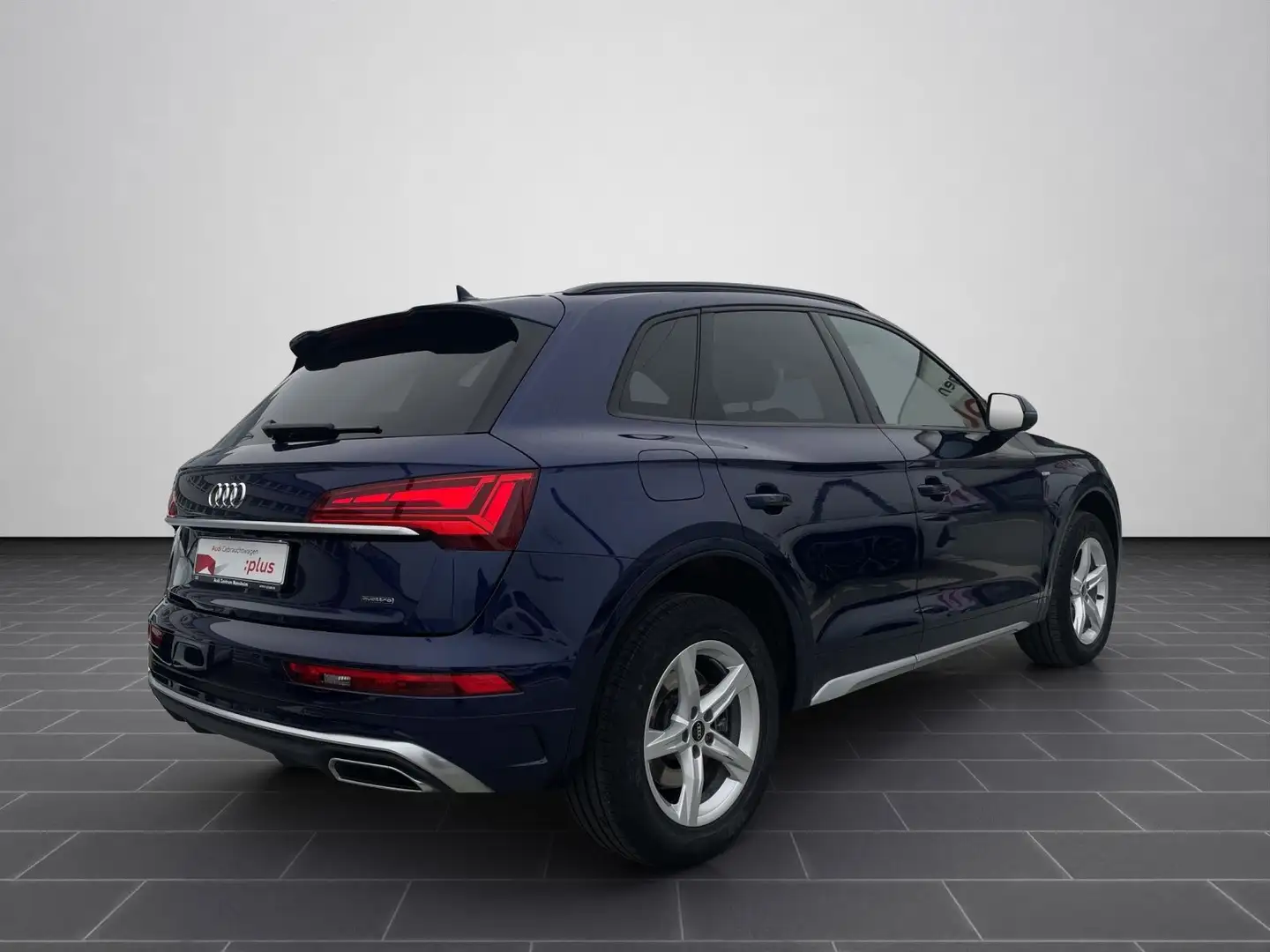 Audi Q5 40 TDI quatt S tron. B&O HUD PANO RFK Bleu - 2