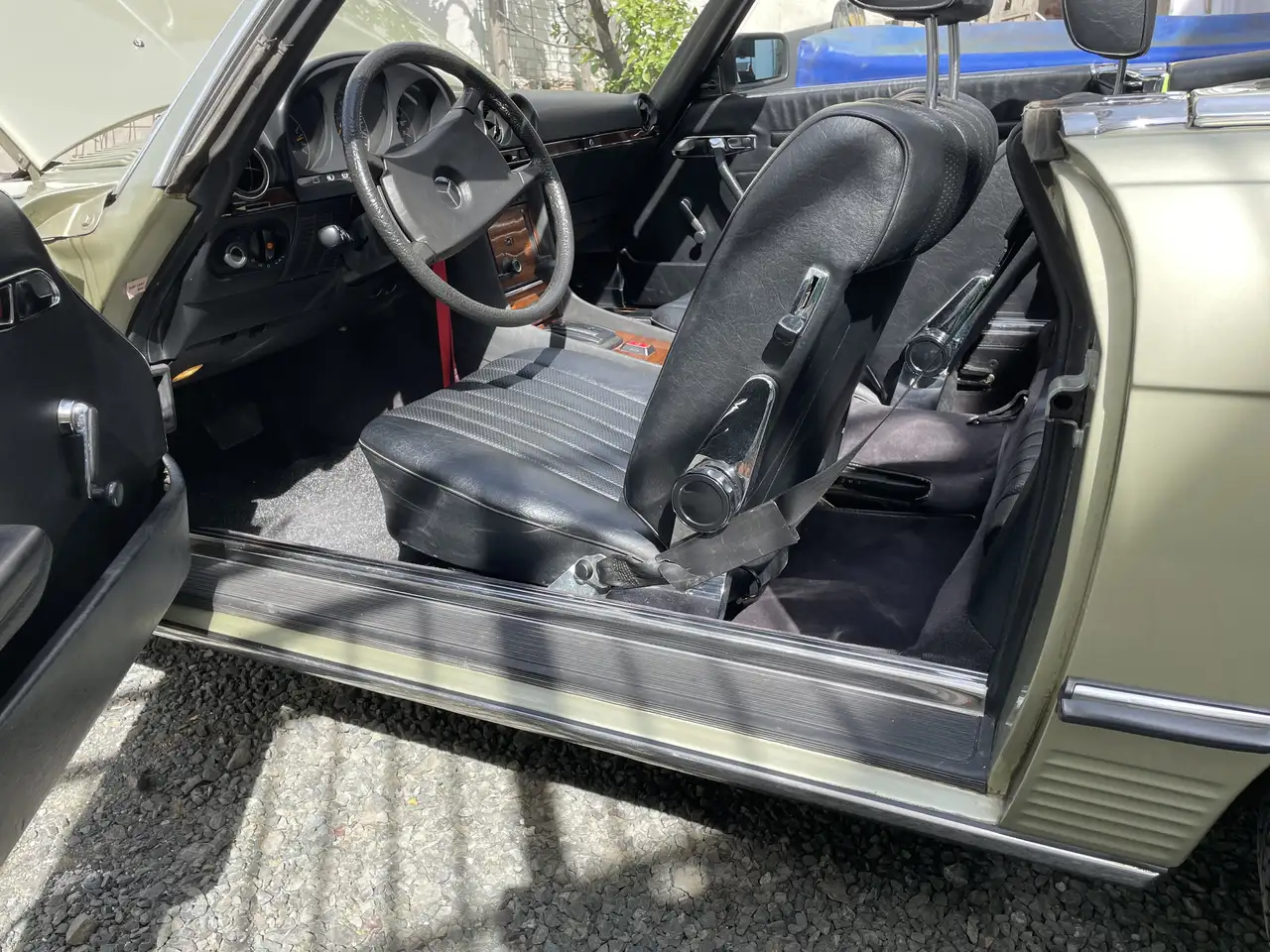 Mercedes-Benz SL 280 R107 E 28 Caprio H Kennzeichen Distelgrünmetallic, foto 5