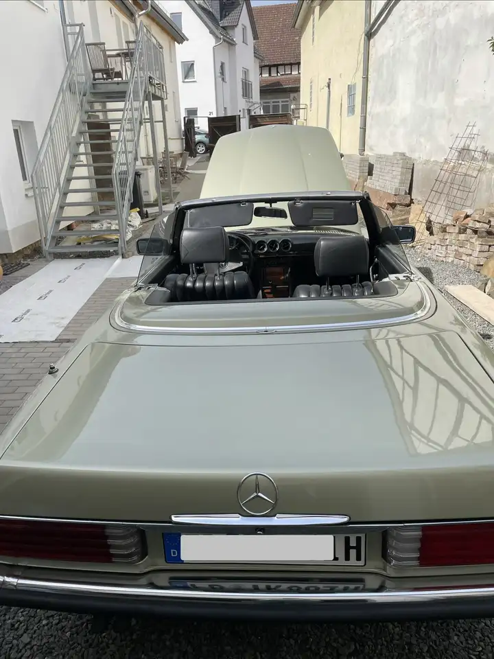 Mercedes-Benz SL 280 R107 E 28 Caprio H Kennzeichen Distelgrünmetallic, foto 12