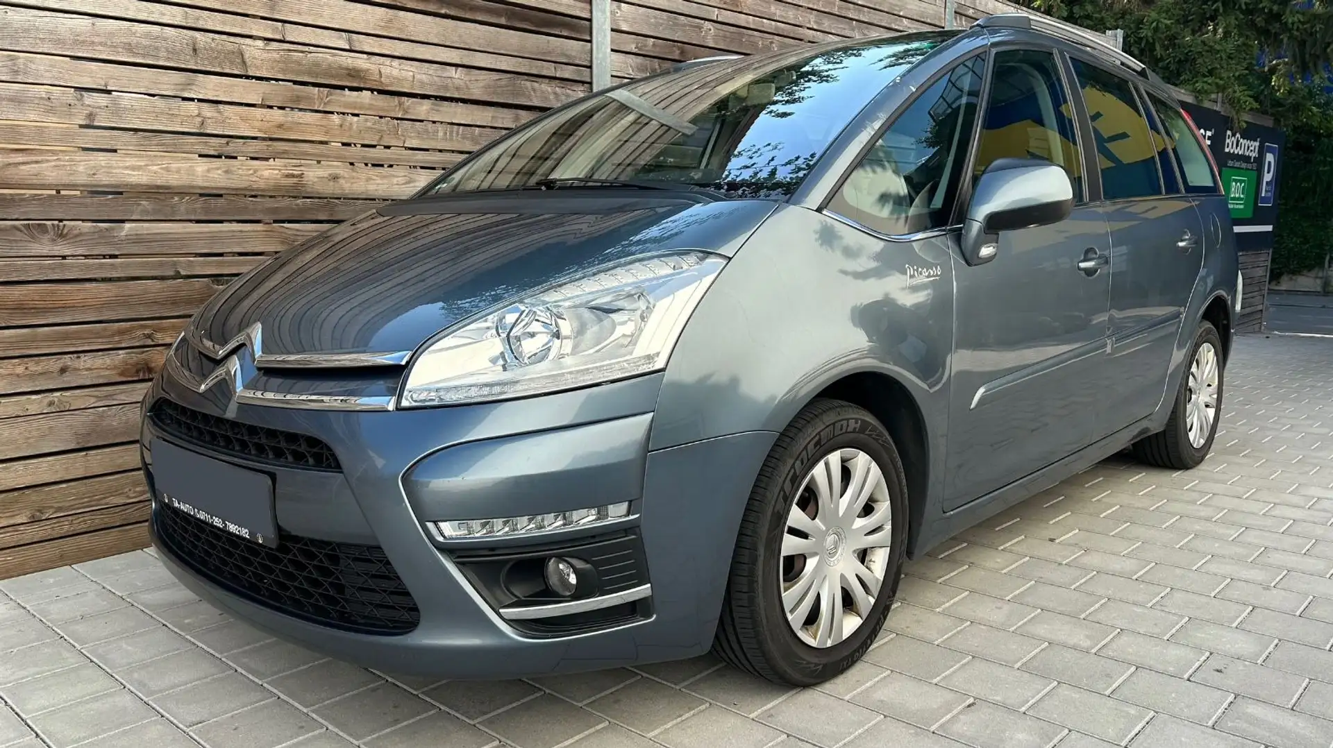 Citroen Grand C4 Picasso TÜV,7-SITZER,4-ZONENKLIMA,PDC Gris - 1