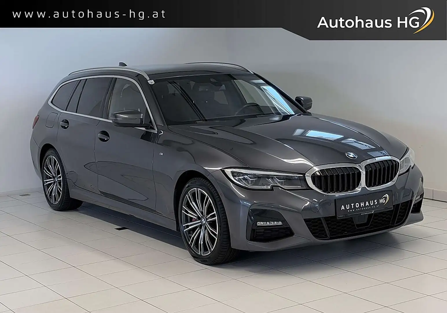 BMW 330 e PHEV xDrive Touring Aut. M-SPORT*LASER*AHK*HU... Grau - 1