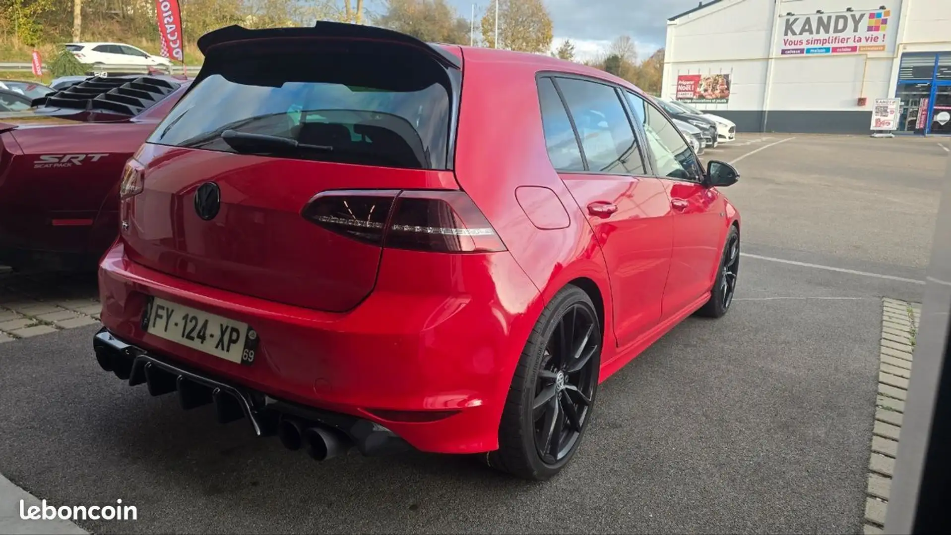 Volkswagen Golf Vw 7 r 2.0 tfsi 300cv 2015 Rood - 2