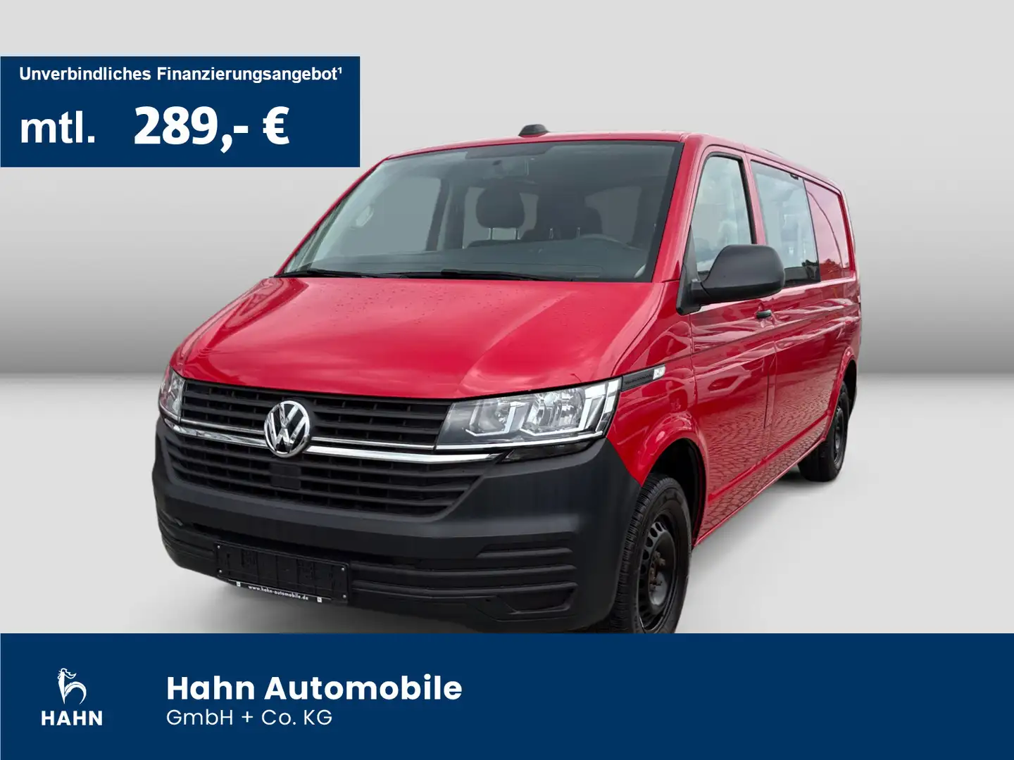 Volkswagen T6.1 Kombi 2.0 TDI EcoProfi L2H1 Climatic PDC AH Rot - 1