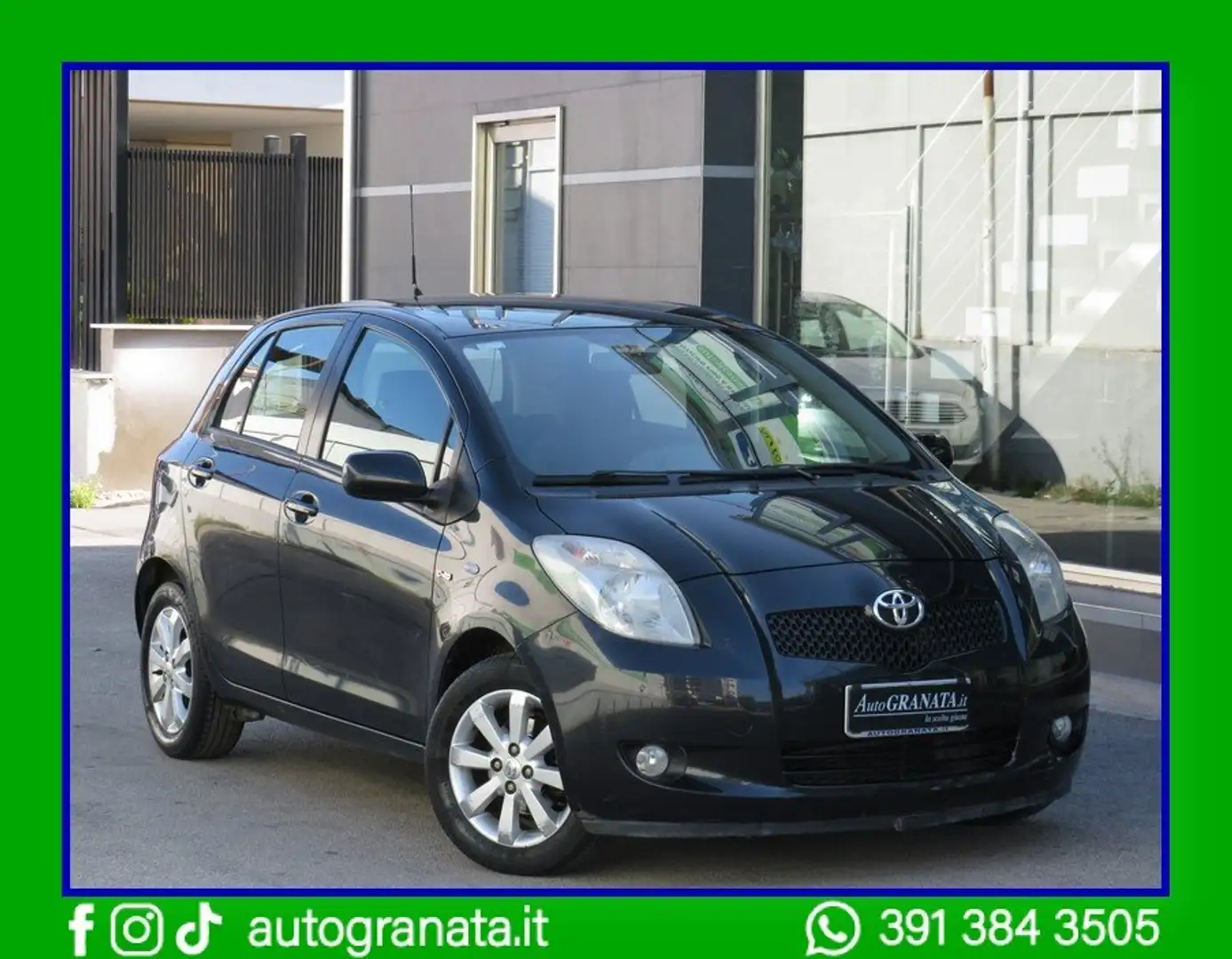 Toyota Yaris 1.4 d4d Active 90cv 5p. Nero - 2