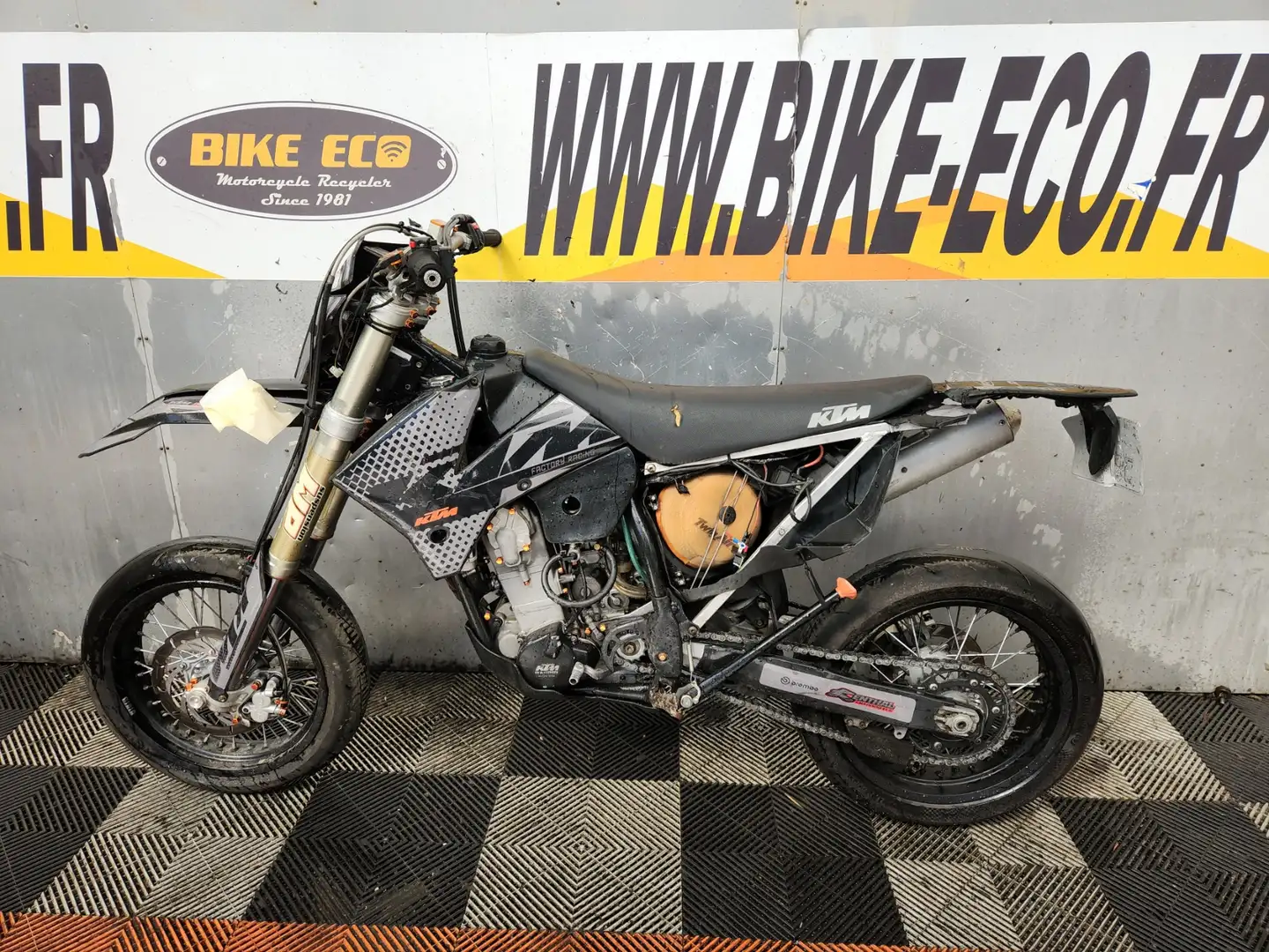 KTM 525 EXC Zwart - 2