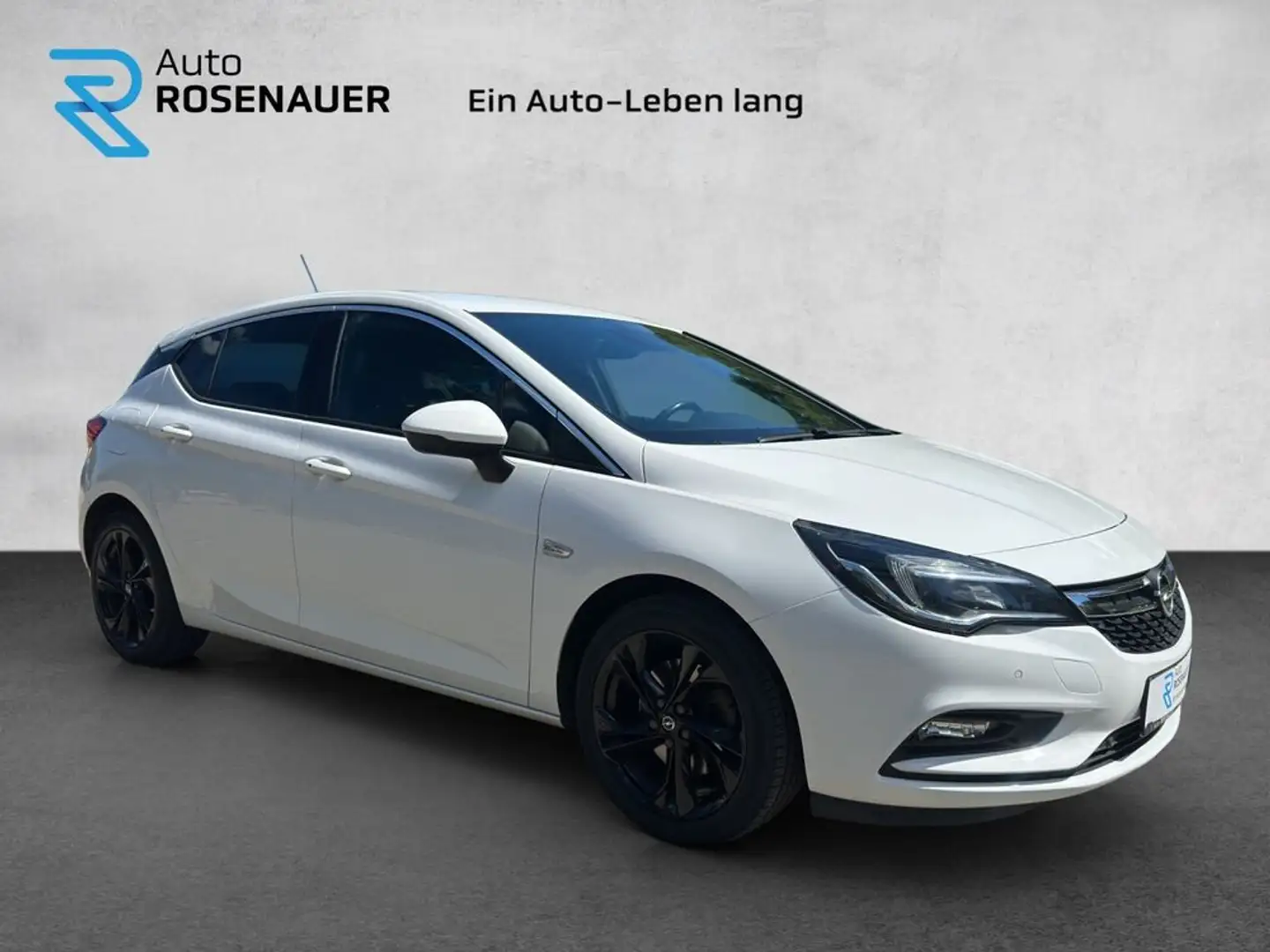 Opel Astra K Dynamic !Klimaautom.,Alufelgen! Weiß - 2