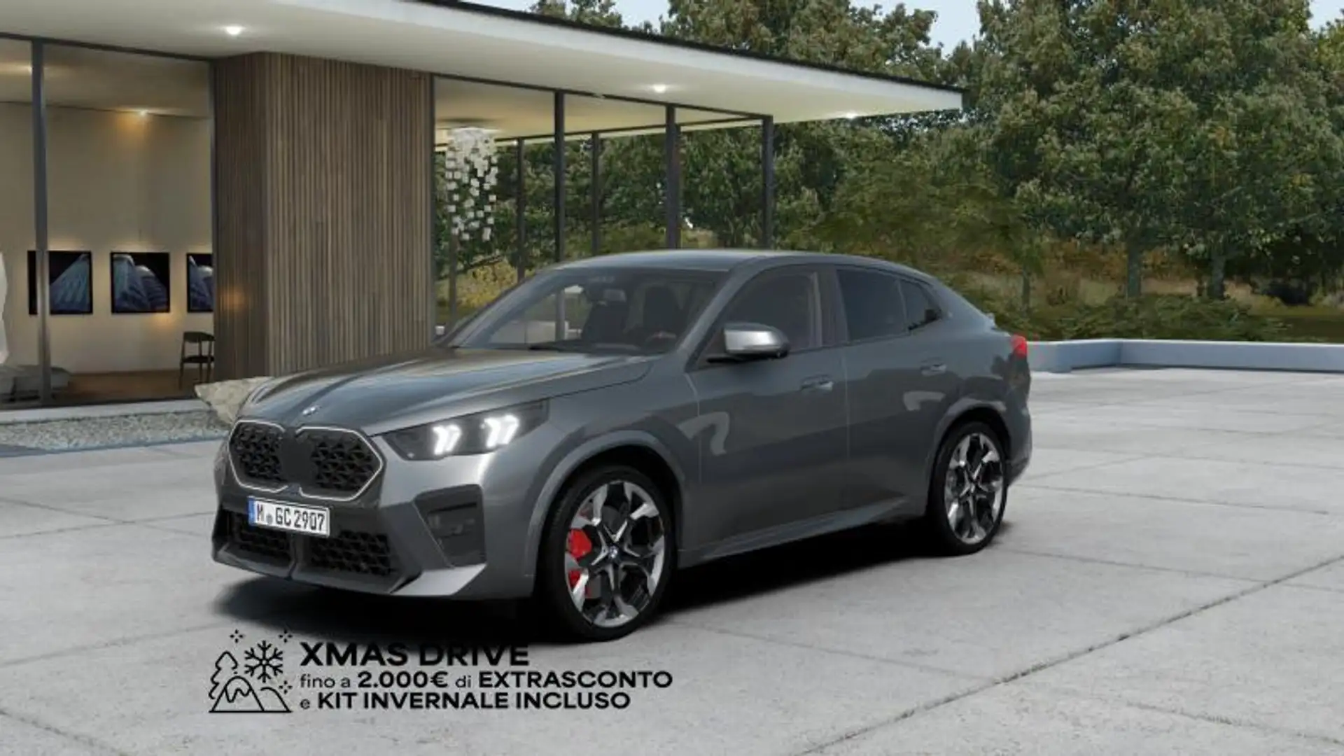 BMW X2 xdrive 20d 48V MSport Pro auto Šedá - 1