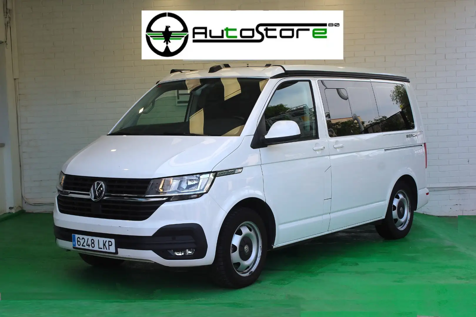 Volkswagen T6 California 2.0TDI BMT Beach Tour 4M DSG 110kW Wit - 1