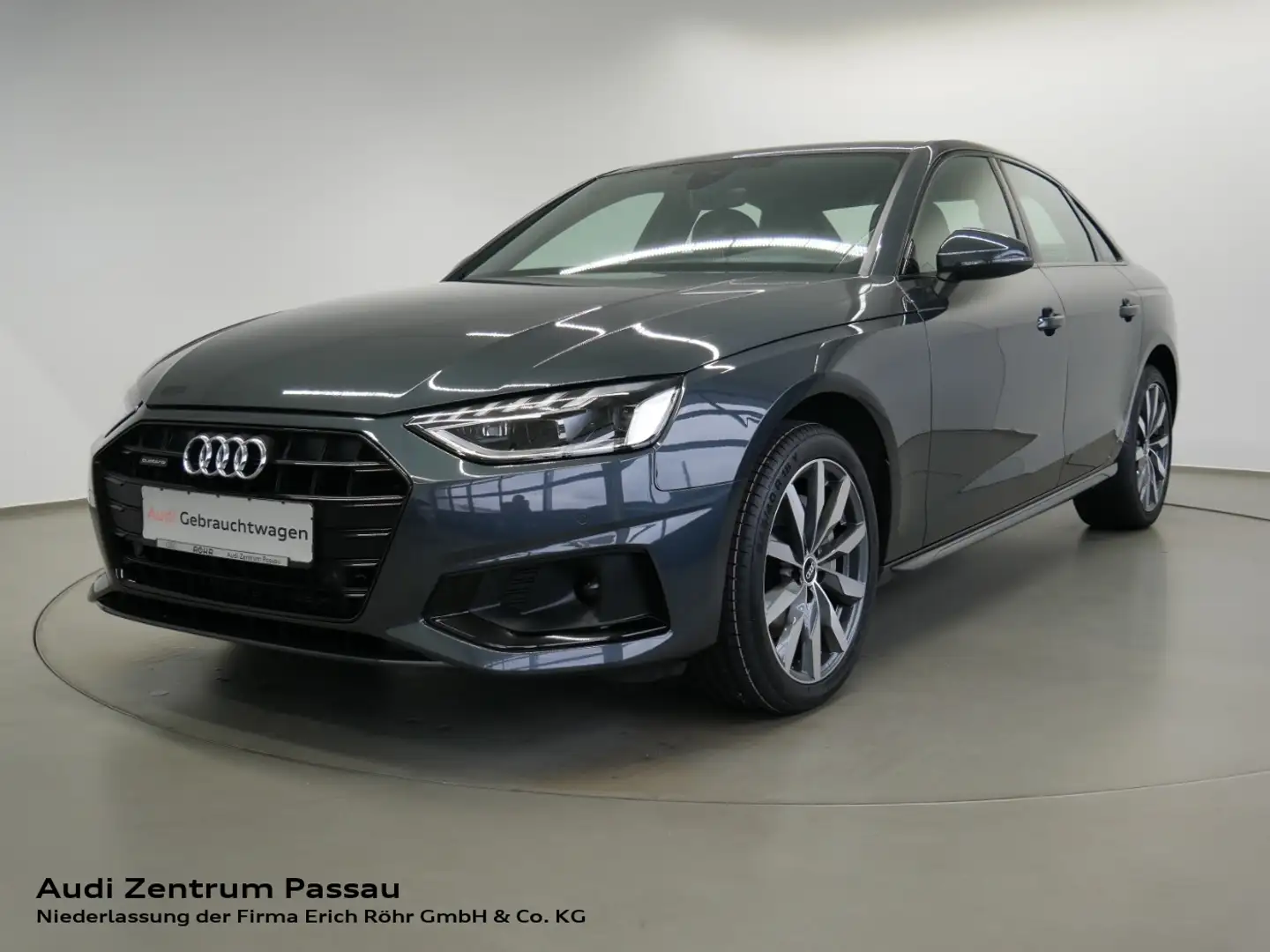 Audi A4 Limousine 40 TDI quattro advanced S tro. LED virt. Gris - 1