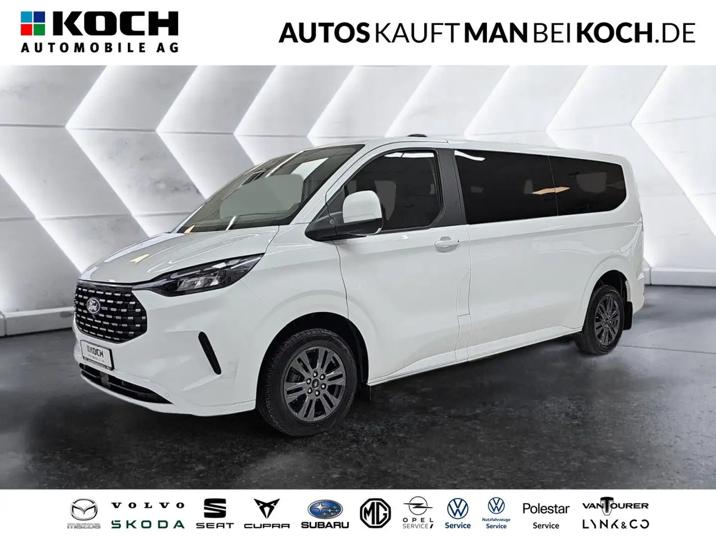 Ford Tourneo Custom 320 L2H1 Titanium DSG LED 9 Sitzer Blanco - 1