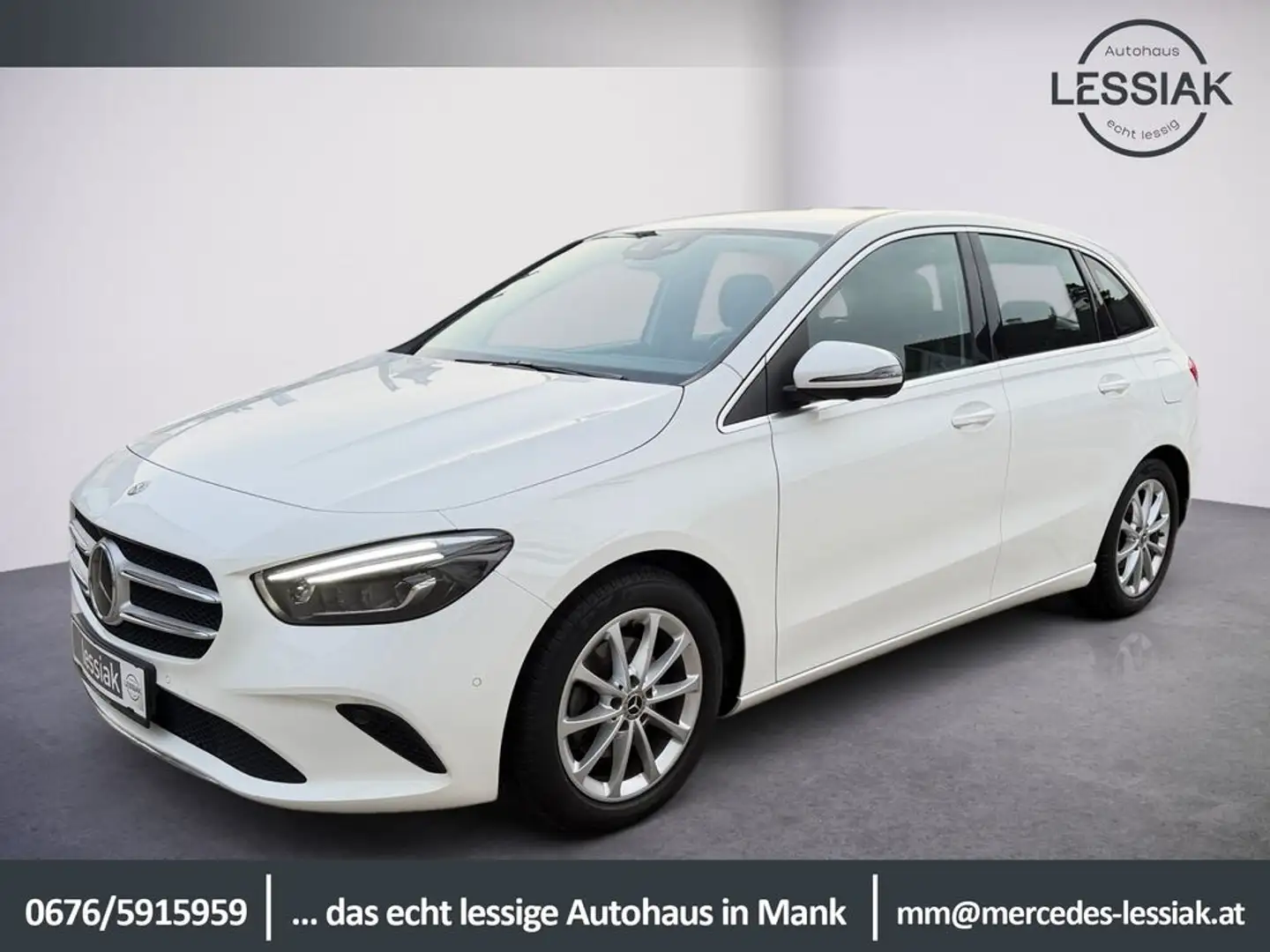 Mercedes-Benz B 200 d | Progressiv | AHV | Fahrass.Paket | 360° Weiß - 1