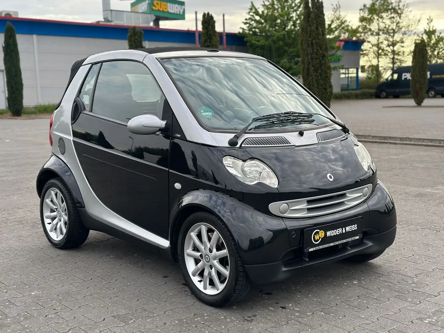 smart forTwo 0.7 Turbo Grandstyle Cabrio Argent - 2
