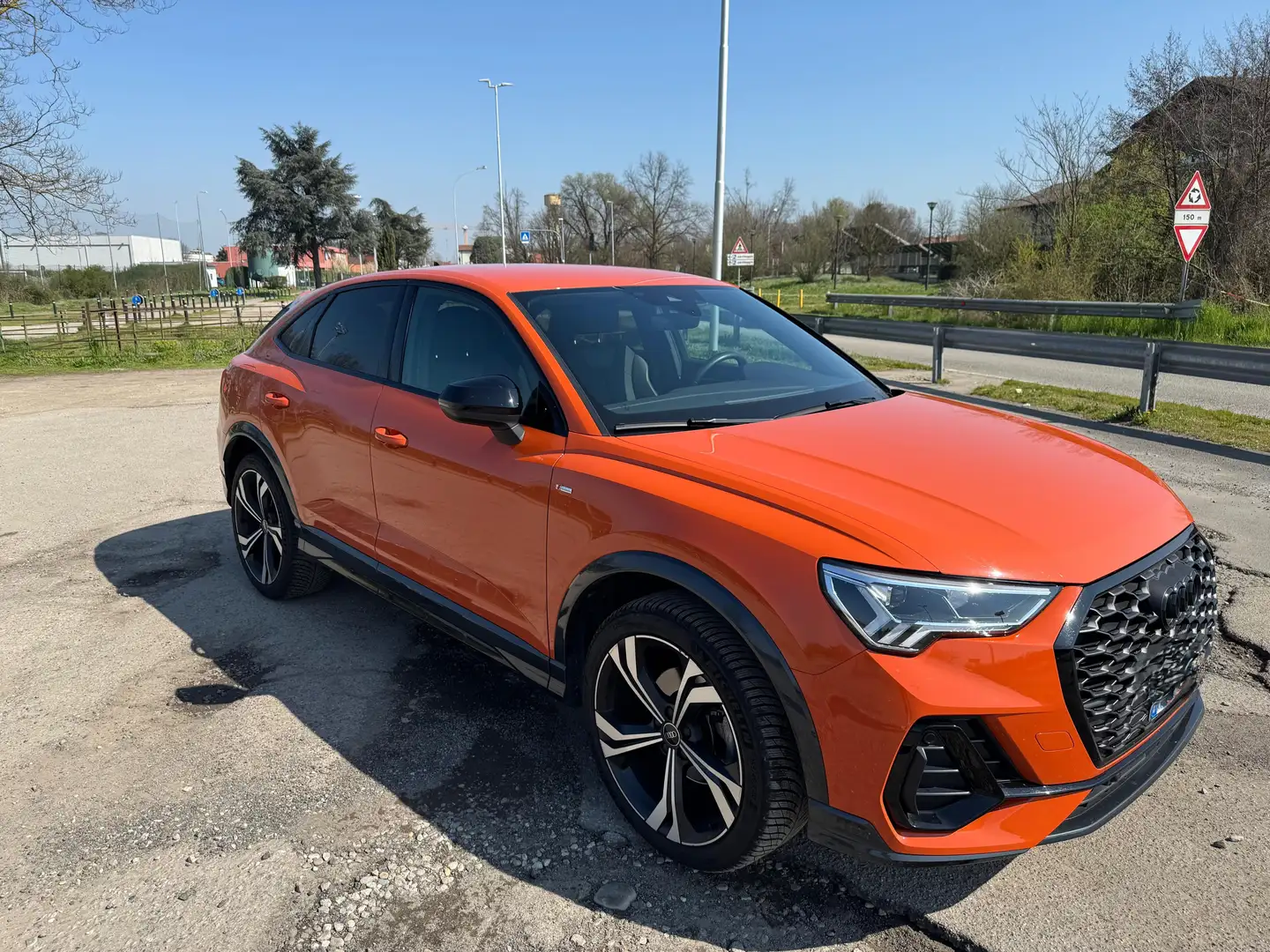 Audi Q3 Q3 Sportback 35 2.0 tdi S line edition s-tronic Orange - 1
